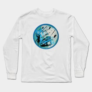 Colorful Circles - 8 Long Sleeve T-Shirt